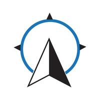 compass icon design vector