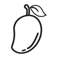 mango icon design vector
