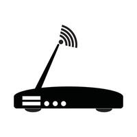 Wi-fi router icon vector