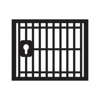 prison icon design vector