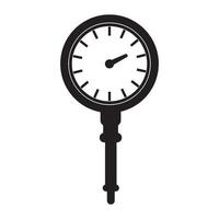 Manometer or pressure gauge icon vector