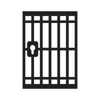 prison icon design vector