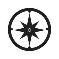 compass icon design vector
