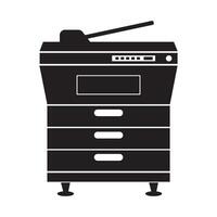 Multi-function printer or auto copier icon vector