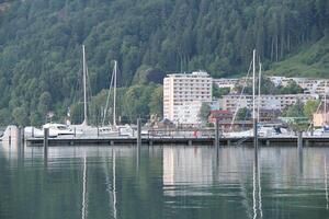 Puerto puerto en Bregenz, Austria foto