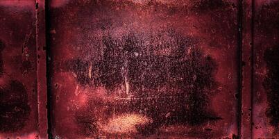 Red Rusty Steel or Metal, Background Texture photo