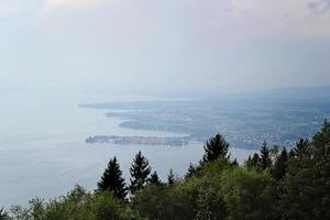 View of Lindau Island and Lake Constance from Pfander, Bregenz photo