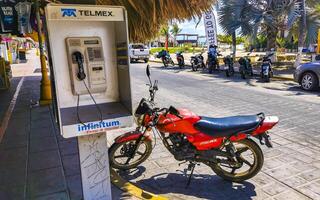 Puerto Escondido Oaxaca Mexico 2023 Scooters Motorcycles Motorbikes Outdoor in Puerto Escondido Mexico. photo