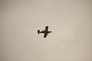 Air Tractor AT-802 Fire fighting Aircraft puts out a forest fire photo