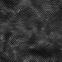 negro piel de serpiente cuero textura sin costura foto
