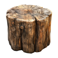 hout besnoeiing een deel. houten blok. png