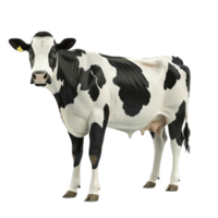 A cow standing on a transparent background. png