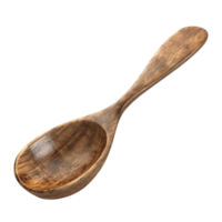 wooden spoon on transparent background png