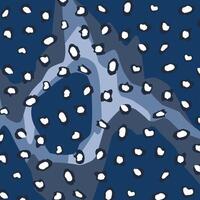 Blue sky background with white drops vector