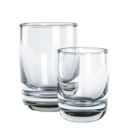 deux verres vides png