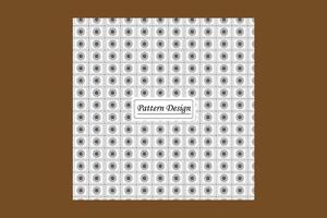 The pattern is used to make a printed pattern fabric. vector