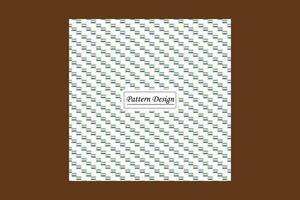 The pattern is used to make a printed pattern fabric. vector