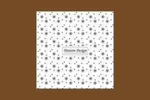 The pattern is used to make a printed pattern fabric. vector
