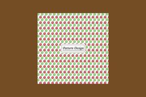 The pattern is used to make a printed pattern fabric. vector