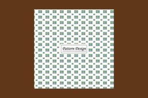 The pattern is used to make a printed pattern fabric. vector