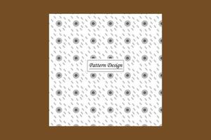 The pattern is used to make a printed pattern fabric. vector