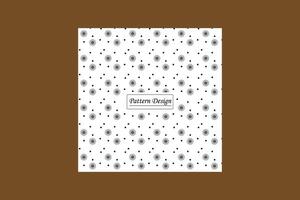 The pattern is used to make a printed pattern fabric. vector