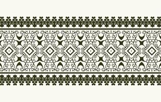 ornamental pattern border Design Template vector
