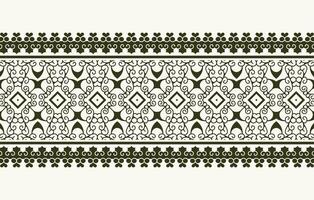 ornamental pattern border Design Template vector