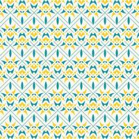 Colorful abstract geometric pattern design vector