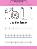 alphabets tracing letters for hand practicing vector