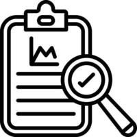 Audit Icon Design vector