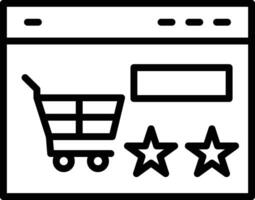 Store Rating Icon Design vector