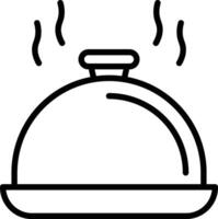 Food Tray Icon Design vector