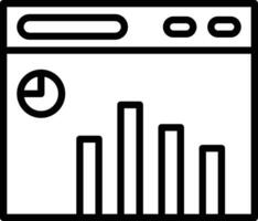 Stats Icon Design vector