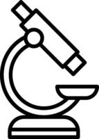 Microscope Icon Design vector
