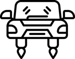 Flying Car Icon Design vector