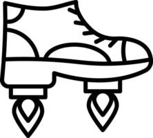 Flying Boots Icon Design vector