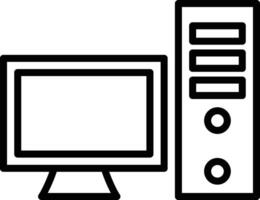 Computer Icon Design vector