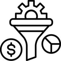 Conversion Optimization Icon Design vector