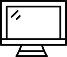 Monitor Icon Design vector