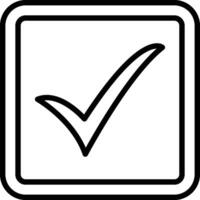 Checkmark Icon Design vector