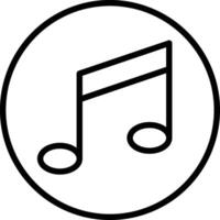 Music Note Icon Design vector