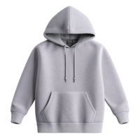 Cozy oversized hoodie drawstring hood kangaroo pocket fleece lined heather gray Product mockup The final png