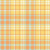 Tartan Pattern Seamless. Sweet Sweet Plaids Pattern Traditional Scottish Woven Fabric. Lumberjack Shirt Flannel Textile. Pattern Tile Swatch Included. vector