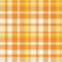 Tartan Pattern Seamless. Pastel Classic Plaid Tartan Traditional Pastel Scottish Woven Fabric. Lumberjack Shirt Flannel Textile. Pattern Tile Swatch Included. vector
