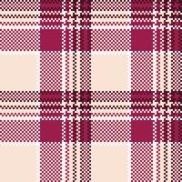 Tartan Seamless Pattern. Sweet Checker Pattern for Shirt Printing,clothes, Dresses, Tablecloths, Blankets, Bedding, Paper,quilt,fabric and Other Textile Products. vector