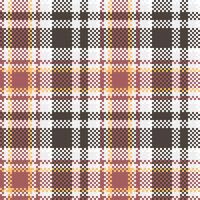 Plaid Pattern Seamless. Traditional Scottish Checkered Background. for Shirt Printing,clothes, Dresses, Tablecloths, Blankets, Bedding, Paper,quilt,fabric and Other Textile Products. vector