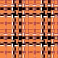 Plaid Patterns Seamless. Traditional Scottish Checkered Background. for Shirt Printing,clothes, Dresses, Tablecloths, Blankets, Bedding, Paper,quilt,fabric and Other Textile Products. vector