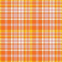 Scottish Tartan Pattern. Checker Pattern Traditional Scottish Woven Fabric. Lumberjack Shirt Flannel Textile. Pattern Tile Swatch Included. vector