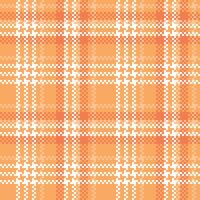 Scottish Tartan Seamless Pattern. Plaids Pattern Seamless Seamless Tartan Illustration Set for Scarf, Blanket, Other Modern Spring Summer Autumn Winter Holiday Fabric Print. vector